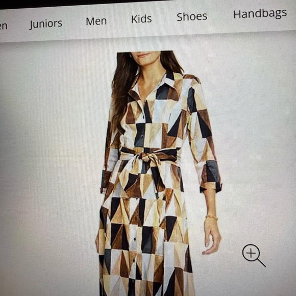 Geometric Patterned Dress - Picture 3 of 6